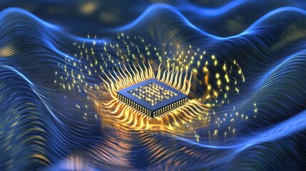 Poster - Microchip Embedded in Flowing Digital Data Streams