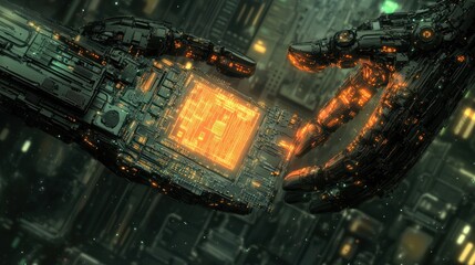 Poster - Robotic Hands Carefully Exchange Advanced Circuit Board