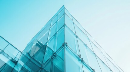 Poster - Modern Glass Building Architectural Design
