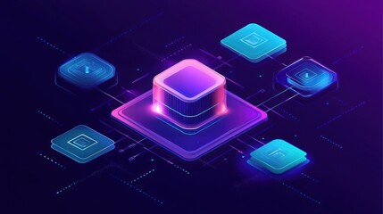 Poster - Abstract Digital Network Data Server System