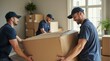 © Caspernik - Professional Movers Transporting Furniture During House Relocation