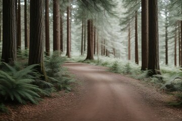 Canvas Print - Forest Background 