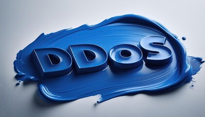 Poster - DDoS Attack Prevention and Cybersecurity Solutions Background
