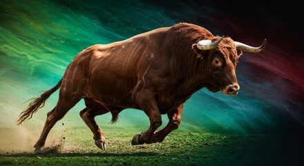 Wall Mural - animal running pose action