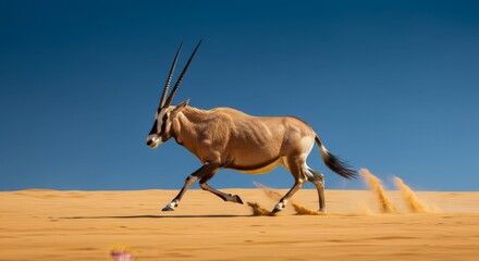 Wall Mural - animal running pose action