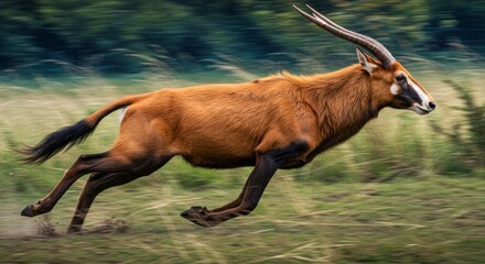 Wall Mural - animal running pose action