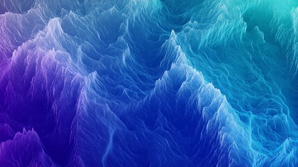 Poster - Futuristic Digital Gradient Blending Abstract Background Design