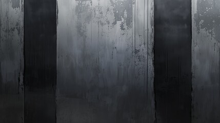 Poster - Smoky Graphite Gradient Transitioning into Charcoal Tones
