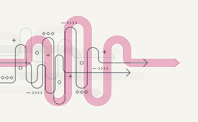 Wall Mural - abstract arrow direction. technology background. high speed. hi-tech