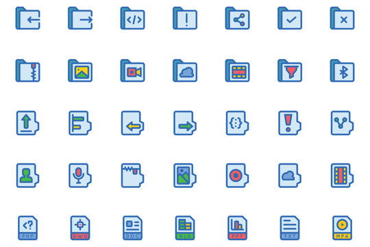 Files and Folder Icons