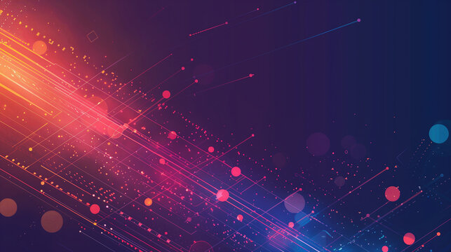 abstract background with stars