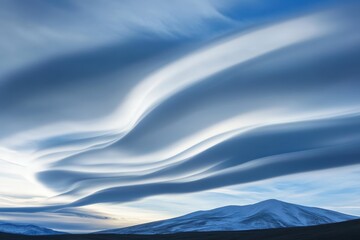 Poster - Flowing clouds create dynamic shadows over a serene landscape in a stunning timelapse, Time-lapse of the shadows of flowing clouds in the sky moving on mountains
