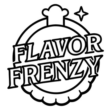 Flavor Frenzy typography t shirt