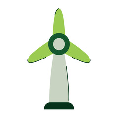 Poster - Wind turbine icon