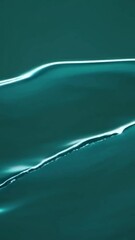 Poster - Abstract Light Waves with Soft Glow on Dark Background, Digital Art Design for Modern and Futuristic Aesthetics in Graphic Projects and Backgrounds