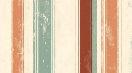 Poster - Vintage striped background pattern for design