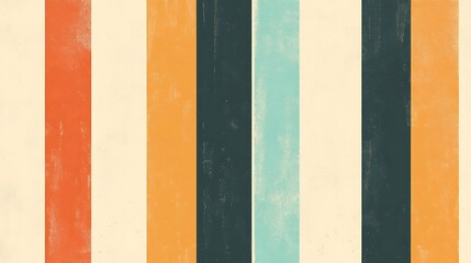 Aufkleber - Abstract striped background with vintage color palette