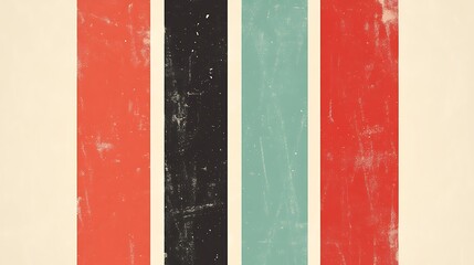 Aufkleber - Retro striped background graphic design