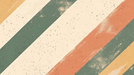 Poster - Abstract striped background with muted colors and texture