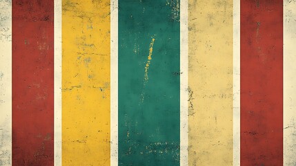Poster - Vintage striped textured background (4)
