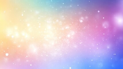 Poster - Soft Pastel Abstract Background with Blurred Bokeh Effect in Vibrant Colors for Creative Projects and Design Use