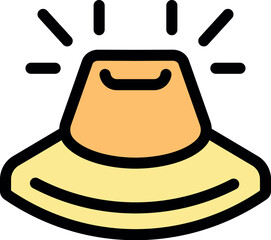 Poster - Rotating emergency light or siren emitting a signal, warning light, alarm, security system, emergency signal