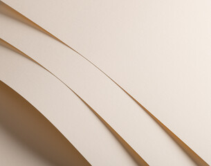 Aufkleber - A beige paper background with a soft, uniform texture and a refined matte finish. Its monochrome surface is understated and subtle, creating a serene and calm aesthetic. Smooth and delicate, it exudes