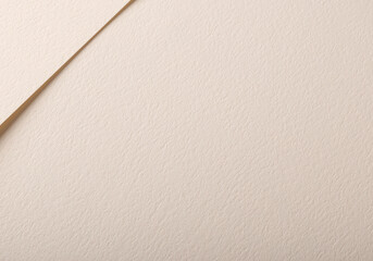 Aufkleber - A beige paper background with a textured surface, featuring soft tones and a neutral, natural aesthetic. Its minimalist composition highlights simplicity and modern design, with clean lines and subtle