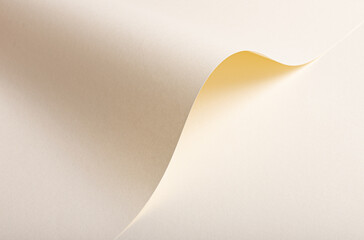 Aufkleber - A cream-white paper background with a delicate, smooth texture and a warm, refined appearance. The subtle beige tones and matte finish create a sophisticated and timeless aesthetic. Its uniform,
