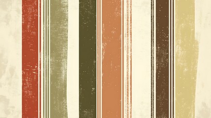 Poster - Vintage striped textured background pattern for design