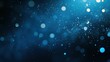© STwul - Blue bokeh lights sparkle, dark background, abstract design, website banner