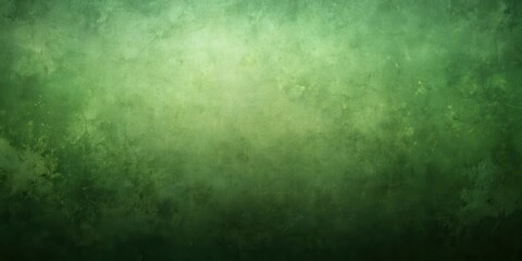 Poster - A Dark Green Grunge Texture Background with a Light Center