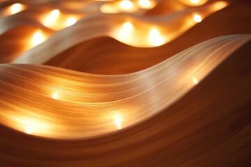 Poster - A close-up shot of a shiny surface with reflections and details