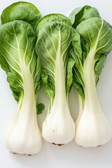 Poster - Fresh produce arranged on a white surface