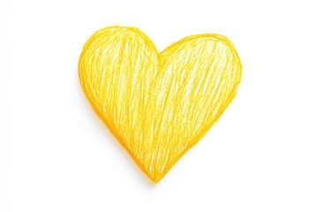 Poster - Freshly baked heart-shaped cookie on a clean white surface
