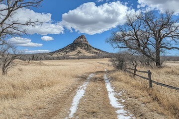 Poster - Chimney Rock, Nebraska