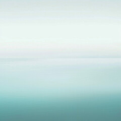 Wall Mural - Dreamy abstract seascape with a calm pastel gradient transition