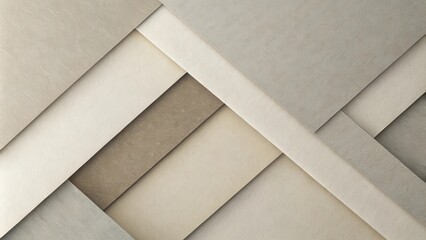 Fototapete - abstract beige and grey geometric background with subtle texture