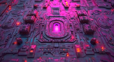 A mystic enchanting environment filled with gentle color contrasts and a dreamlike atmosphere, a digital lock and data network shine in rich deep teal, exuding奢华 and vibrant energy with an ethereal