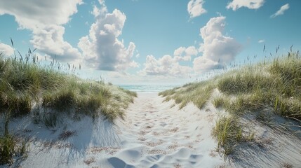 Wall Mural - Beach Access Path