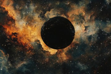 Wall Mural - Galaxy with Black Hole