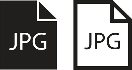 Poster - File icons set. Format of document on computer flat and line symbols. JPG file signs. Audio extension multimedia application software folder. Presentation designs isolated on transparent background.