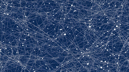 Poster - Connecting data through networks digital space abstract art dark background wide angle futuristic concepts for technology