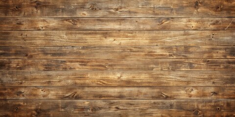 Poster - Rustic Wooden Plank Background with Natural Grain and Texture