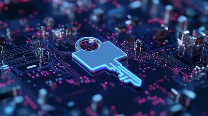 Poster - unlocking digital security with innovative key technology in cyber space