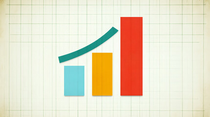 Poster - Analyzing business growth trends office environment infographic minimalist design visual insight for strategy