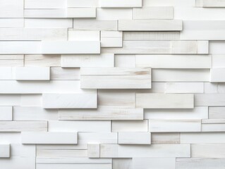 Poster - Elegant White Wood Wallpaper with Subtle Textures and Warm Undertones Perfect for Enhancing Modern Interior Spaces Creating a Cozy Atmosphere