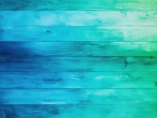 Fototapete - Vibrant Blue and Green Textured Wood Background Creating a Calm and Natural Atmosphere Perfect for Creative Projects and Design Elements in Various Contexts