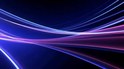purple wavy neon light