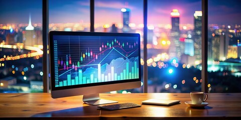 Poster - Nighttime Monitor Data Analysis with Pastel Hues